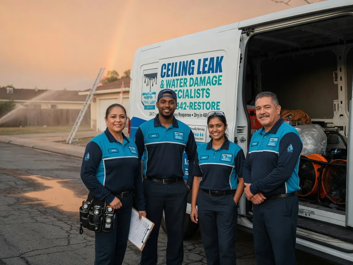 Ceiling Leak Cleanup company in Colcord, OK